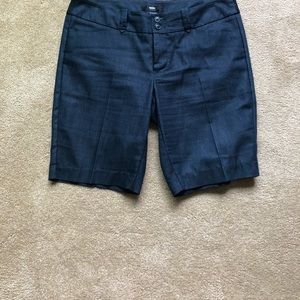 Mossimo  stretch shorts, navy, size 10